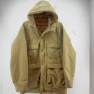 L.L. Bean Olive Green Military Field Jacket